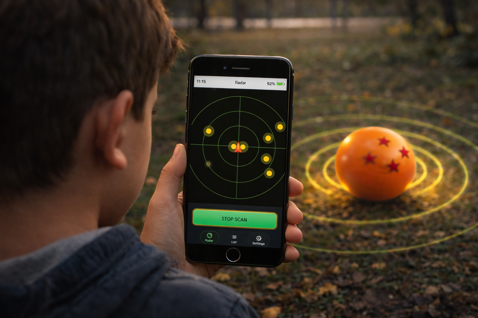 Radar detecting signal